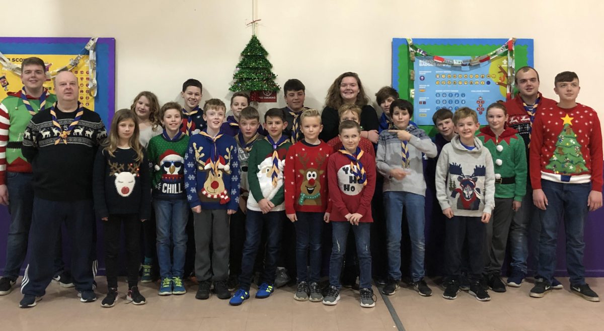 Scouts Christmas Jumper Day