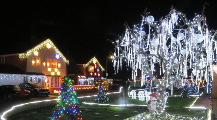 Trinity Close Christmas Lights