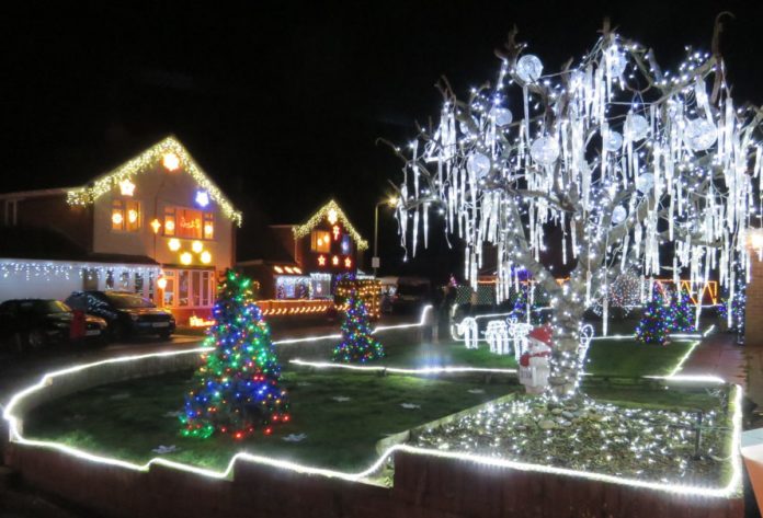 Trinity Close Christmas Lights