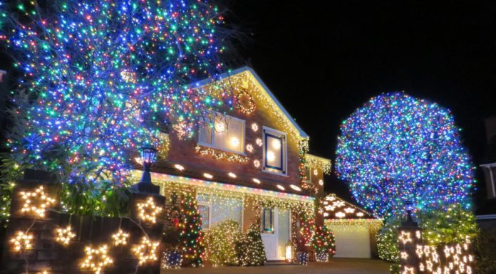 Trinity Close Christmas Lights 2018