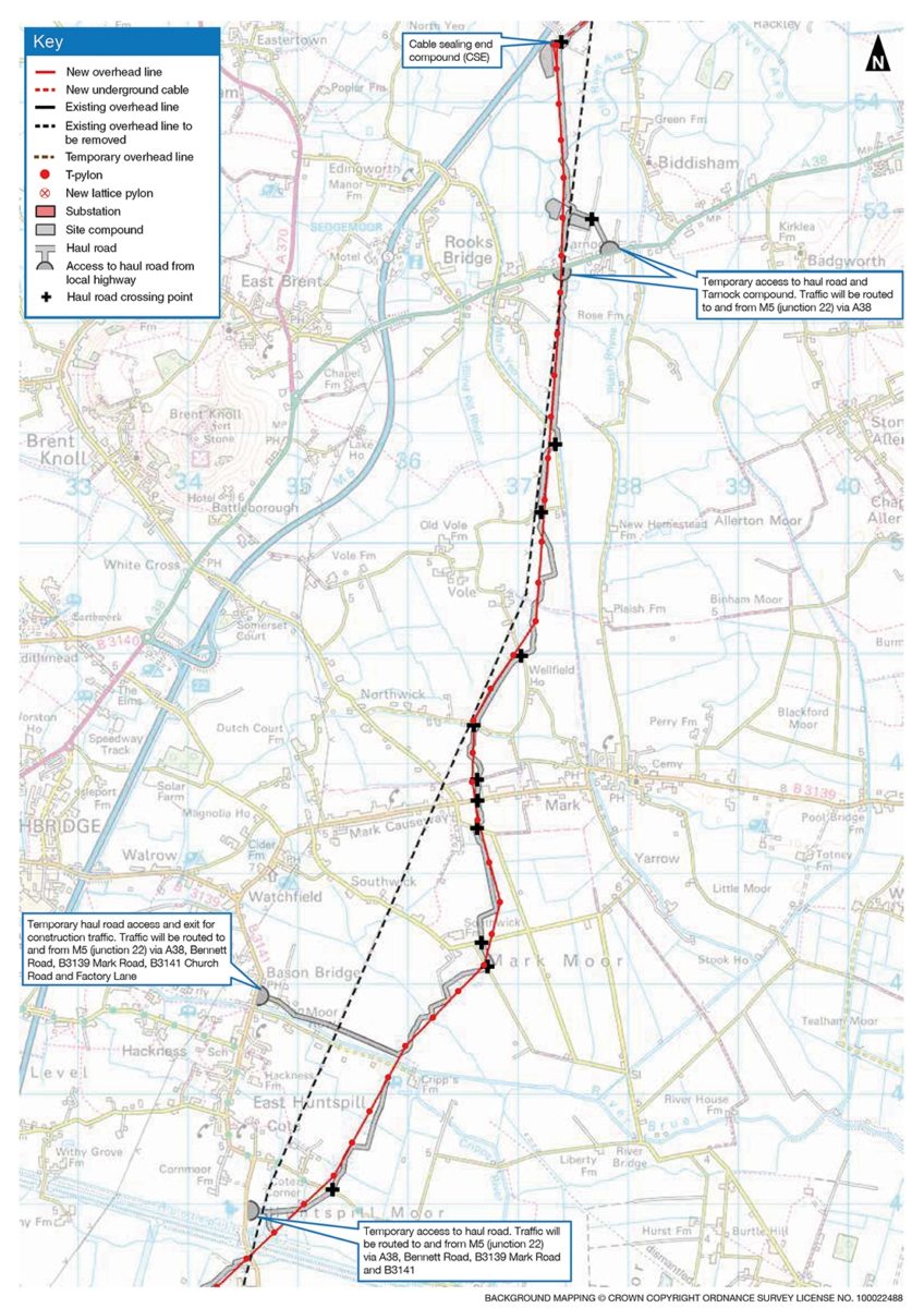 hinkley-pylons-route