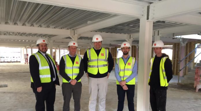 Highbridge Hotel visit by MP James Heappey