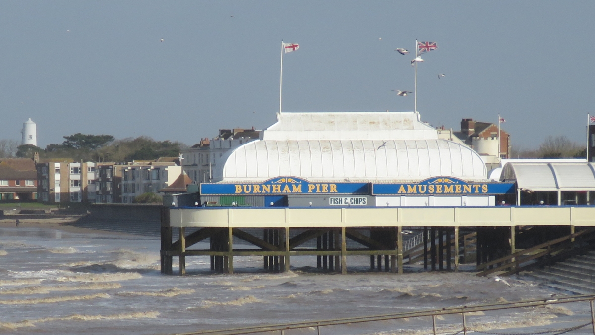 Burnham-On-Sea Pier new look