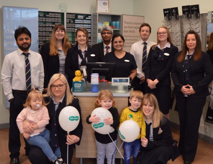 Burnham-On-Sea Specsavers store opens after refurbishment