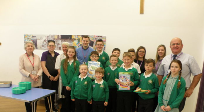 Breakfast club at Highbridge's Churchfield School