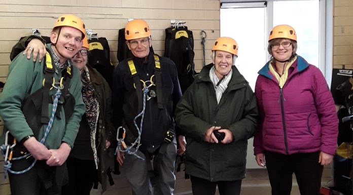 abseiling fundraiser