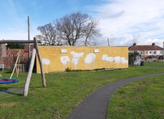 Offensive graffiti removed in Highbridge