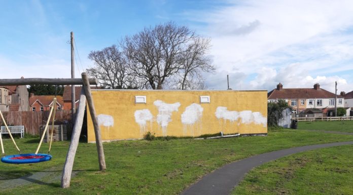 Offensive graffiti removed in Highbridge