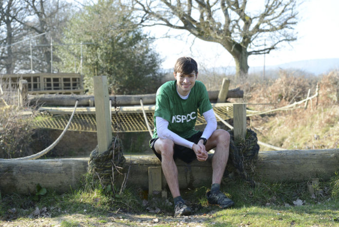 Jack Lancefield is running 950 miles to help raise money to keep children safe