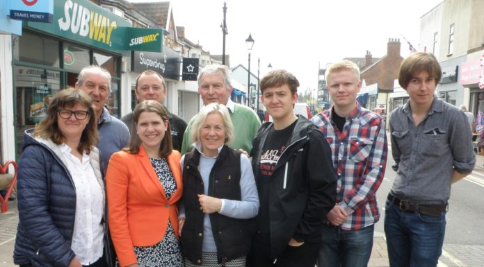 Jo Swinson in Burnham-On-Sea