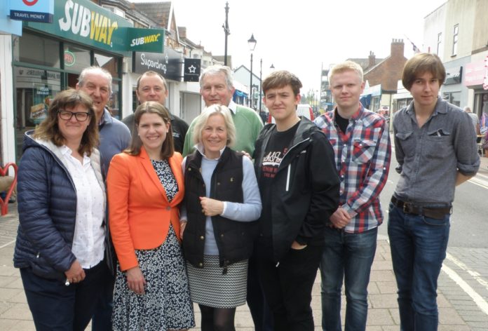 Jo Swinson in Burnham-On-Sea