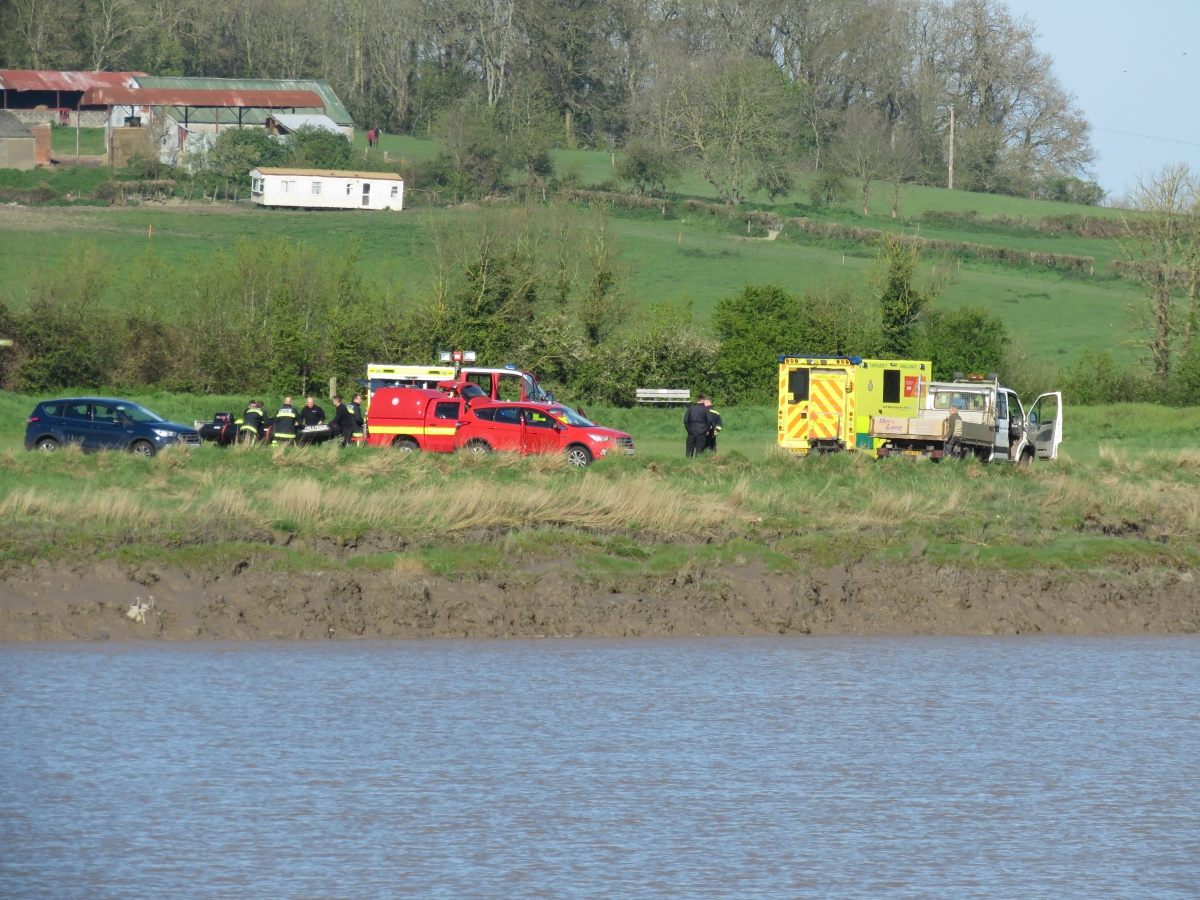 Combwich river bank incident