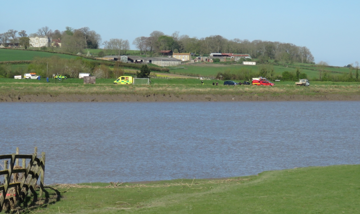 Combwich river bank incident