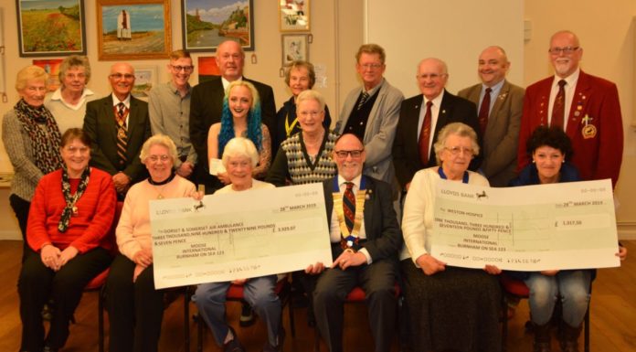 Moose Lodge Burnham-On-Sea cheques