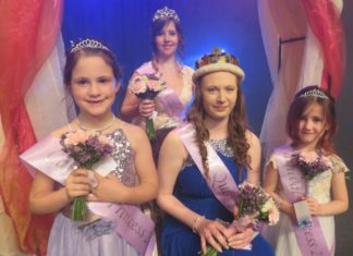 Burnham-On-Sea Carnival Queen and Princesses 2019