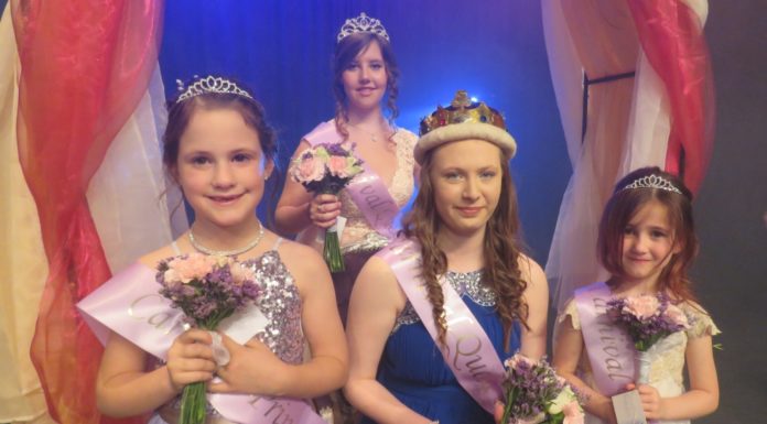 Burnham-On-Sea Carnival Queen and Princesses 2019