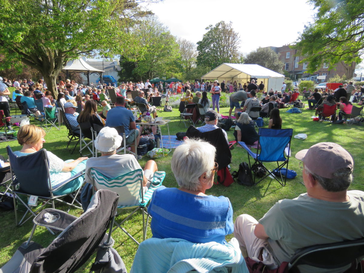 Manor gardens music event