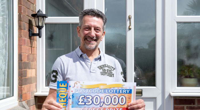 Burnham-On-Sea lottery winner Nicholas Paraskeva