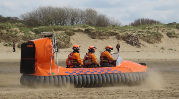 Burnham-On-Sea BARB hovercraft