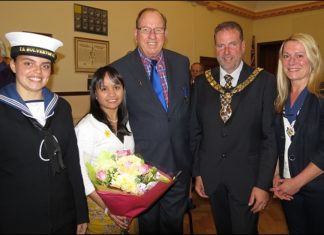 Burnham-on-Sea Mayor Martin Cox