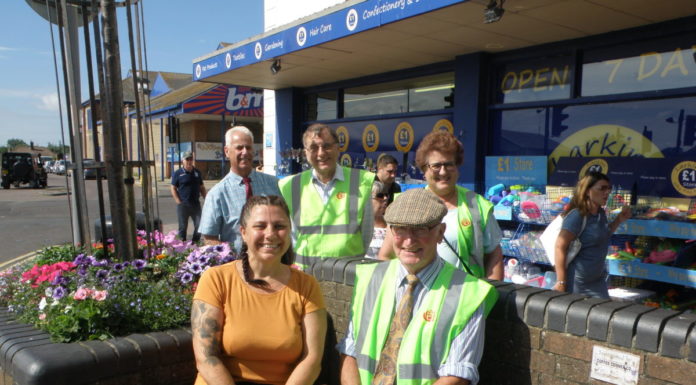 Britain In Bloom judges in Burnham-On-Sea
