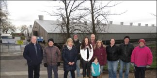 chicken farm campaigners