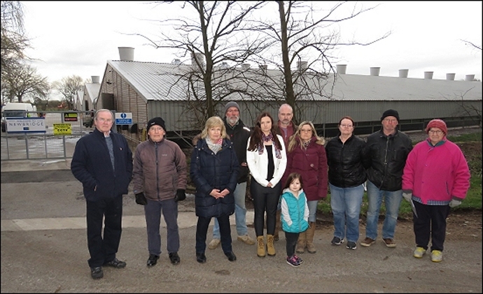 chicken farm campaigners