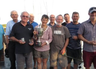 Burnham-On-Sea sailing regatta winners