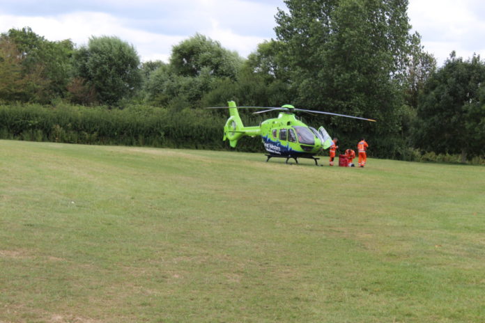 air ambulance burnham-on-sea