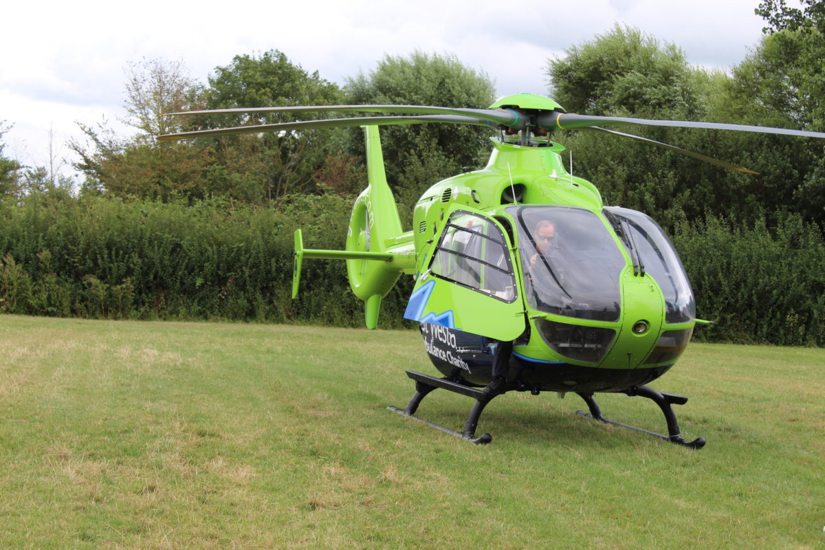 air ambulance burnham-on-sea