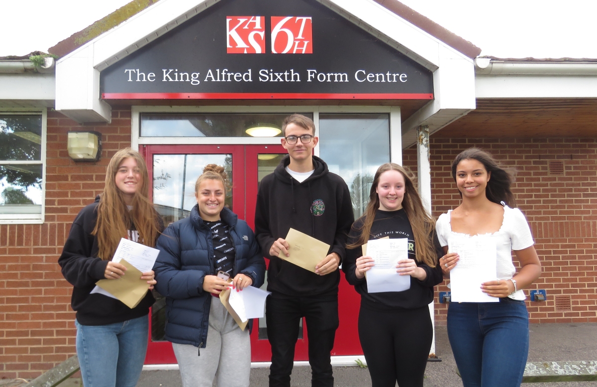 King Alfred School Academy Highhbridge sixth form A-Level results