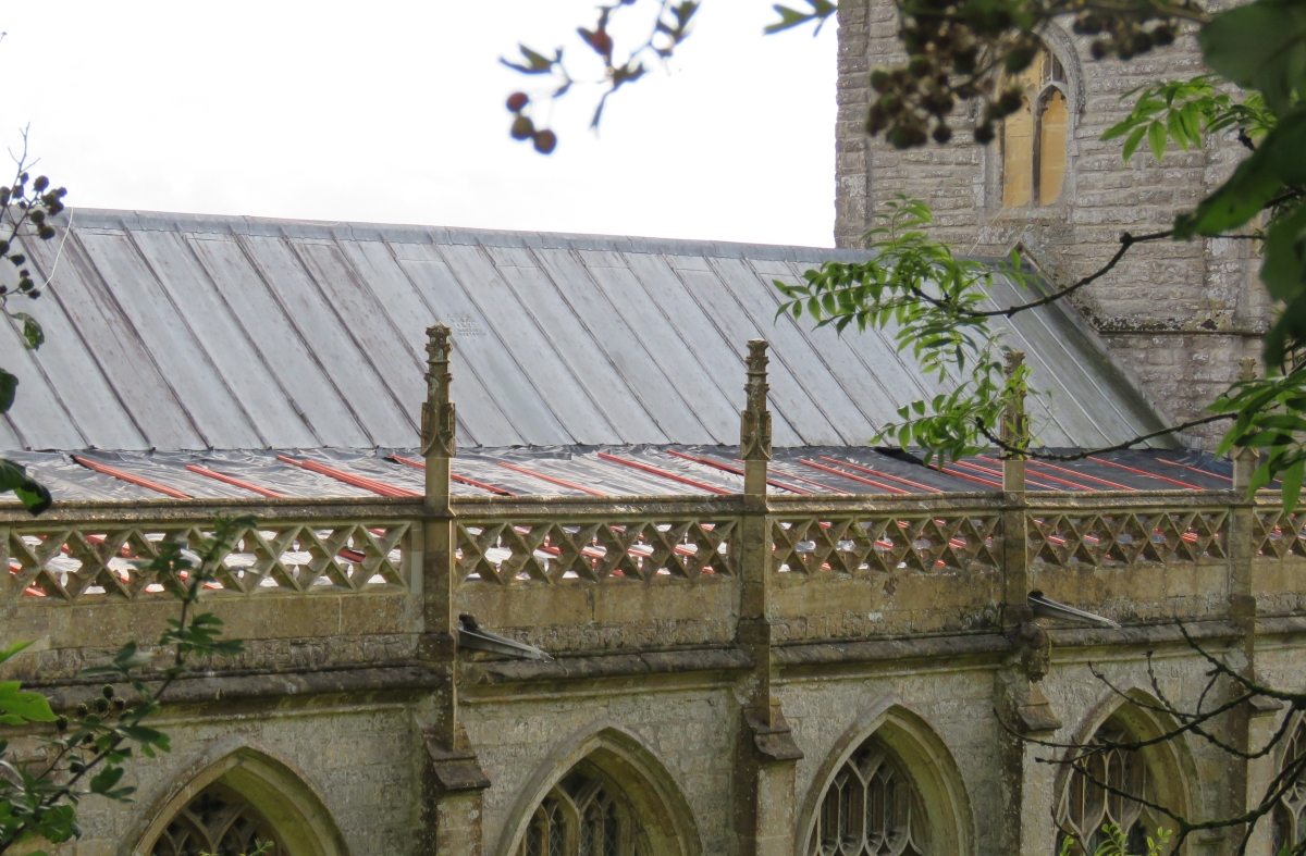 brent knoll church roof lead theft