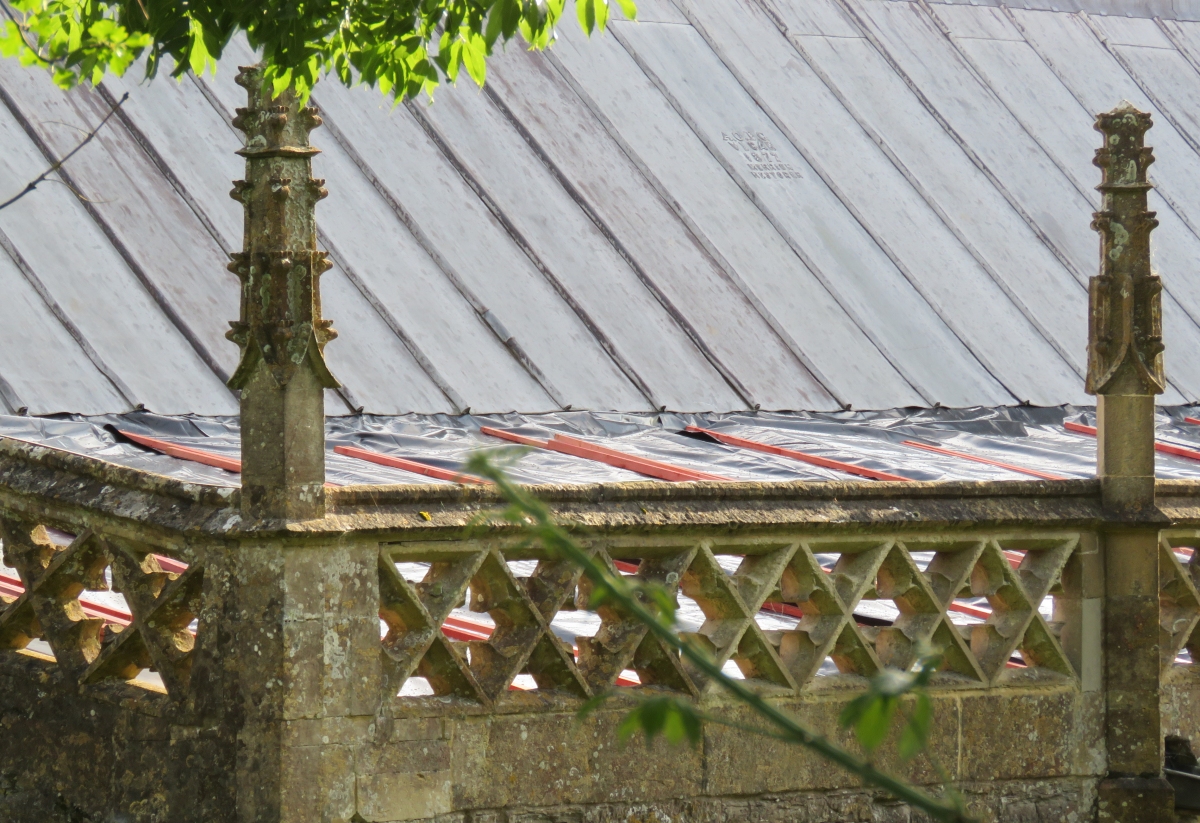 brent knoll church roof lead theft