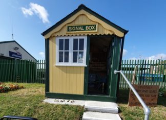 Burnham-On-Sea railway signal box