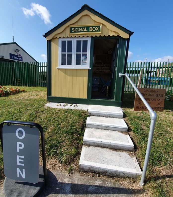 Burnham-On-Sea railway signal box