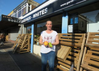 Gardiner Whites greengrocer Burnham-On-Sea