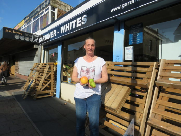 Gardiner Whites greengrocer Burnham-On-Sea