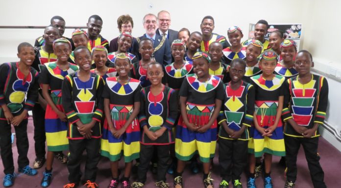 Singing Children of Africa in Burnham-On-Sea