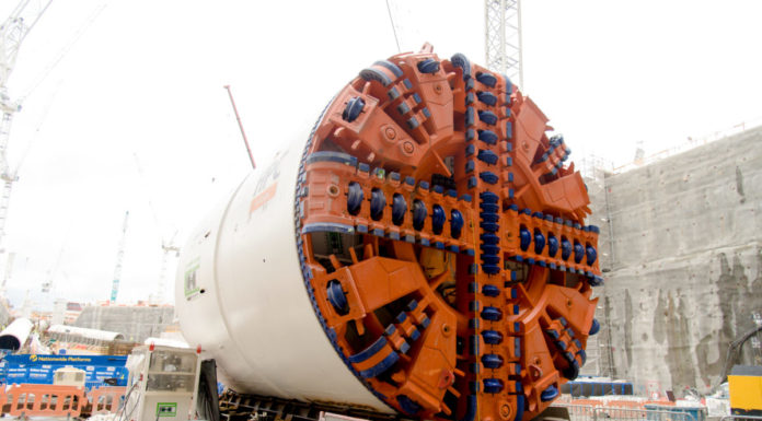 Hinkley Point C tunnel boring