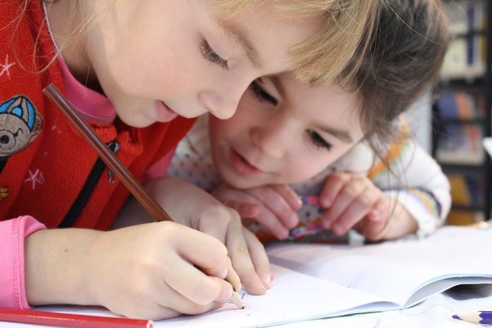 school children