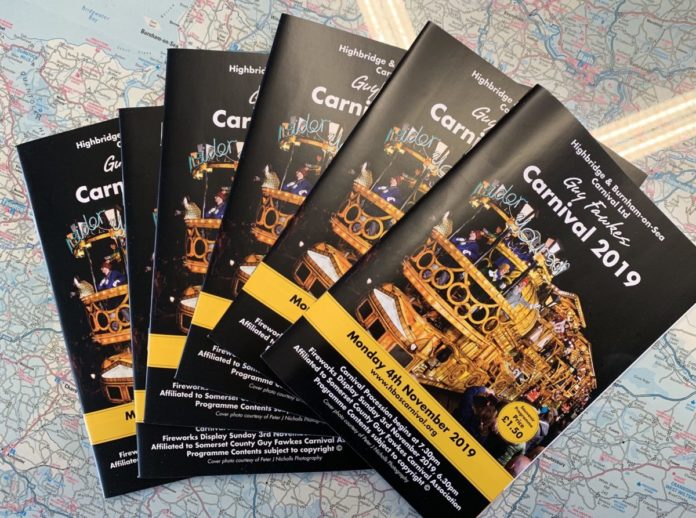 Burnham-On-Sea Carnival Programme Burnham-On-Sea Carnival Programme