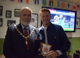Jos Buttler has his Cricket World Cup feats recognised with a special award from Somerset County Council