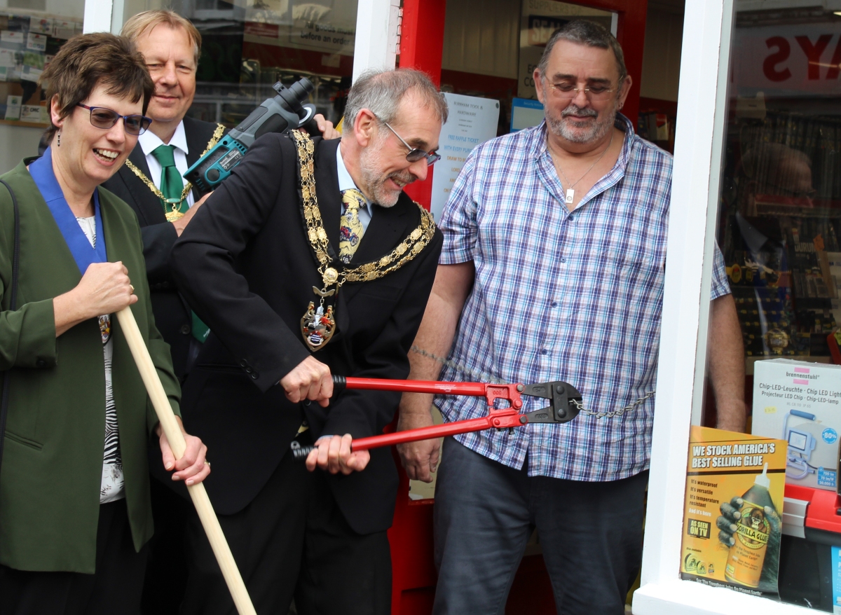 Burnham Tool and Hardware opens