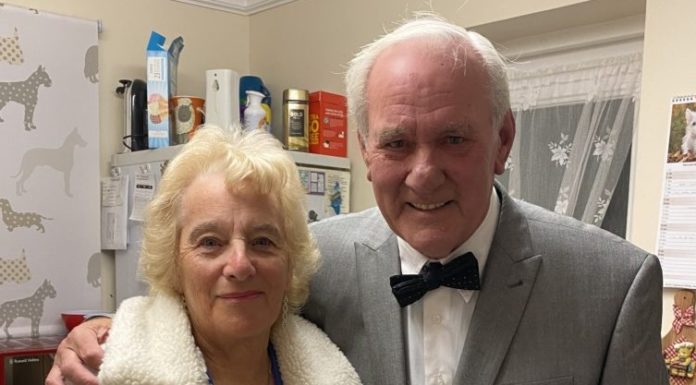 Diamond weddding aniversary for Burham-On-Sea couple