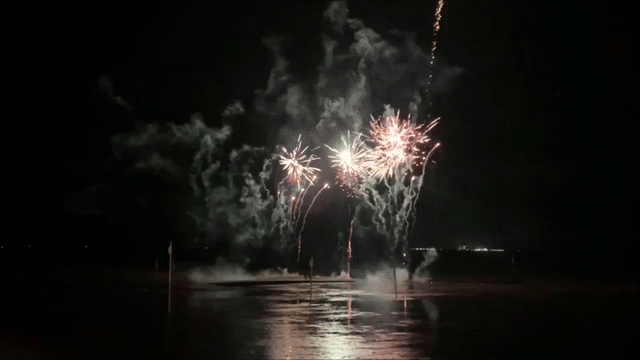 Burmham-On-Sea fireworks display November 3rd 2019