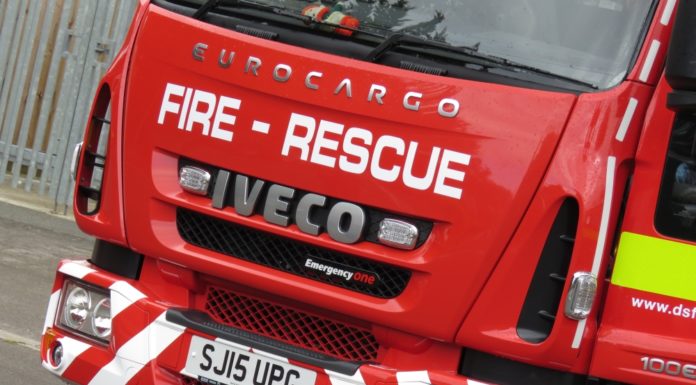 Burnham-On-Sea fire crew
