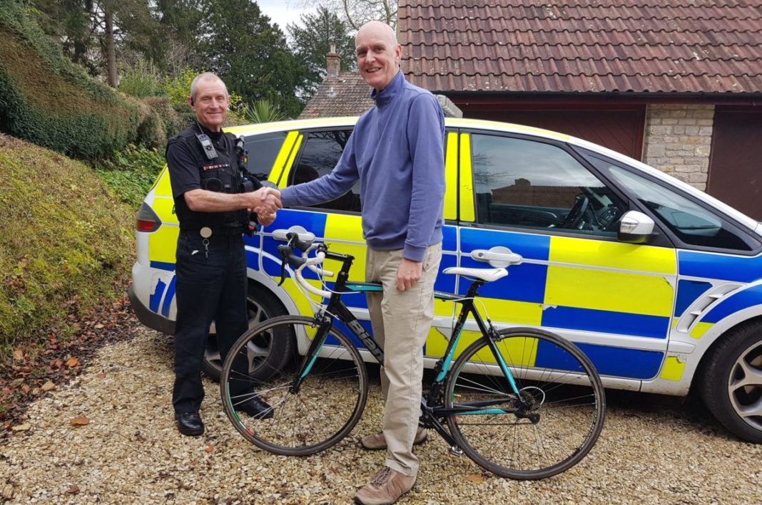 stolen bike report to police