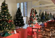 Burnham-On-Sea Christmas tree festival 2019