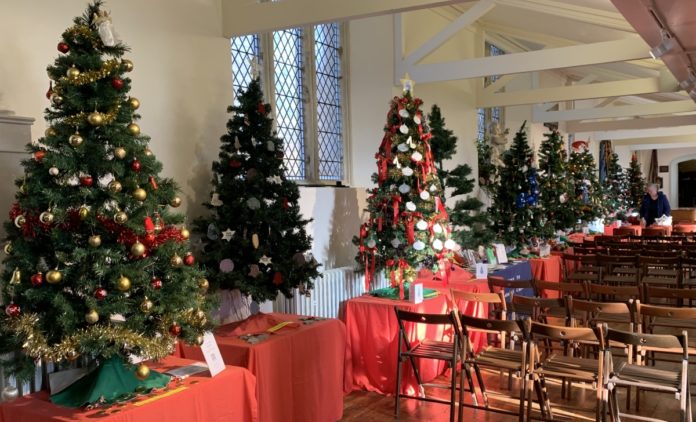 Burnham-On-Sea Christmas tree festival 2019