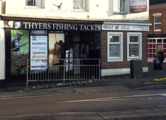 Highbridge Thyers fishing tackle shop